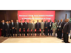 官慶會見剛果（布）總統(tǒng)薩蘇